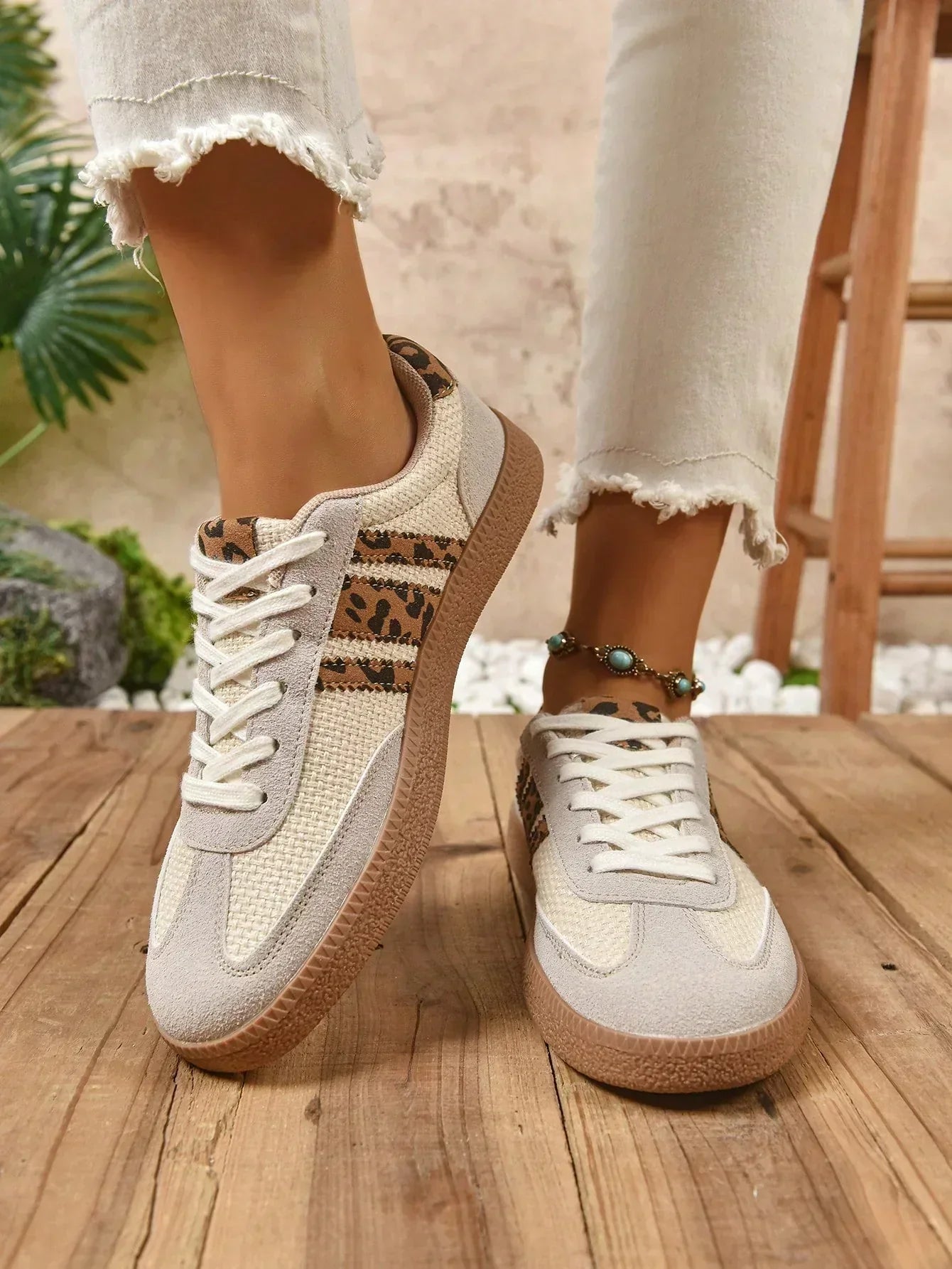 Zapatillas Premium Leopardo