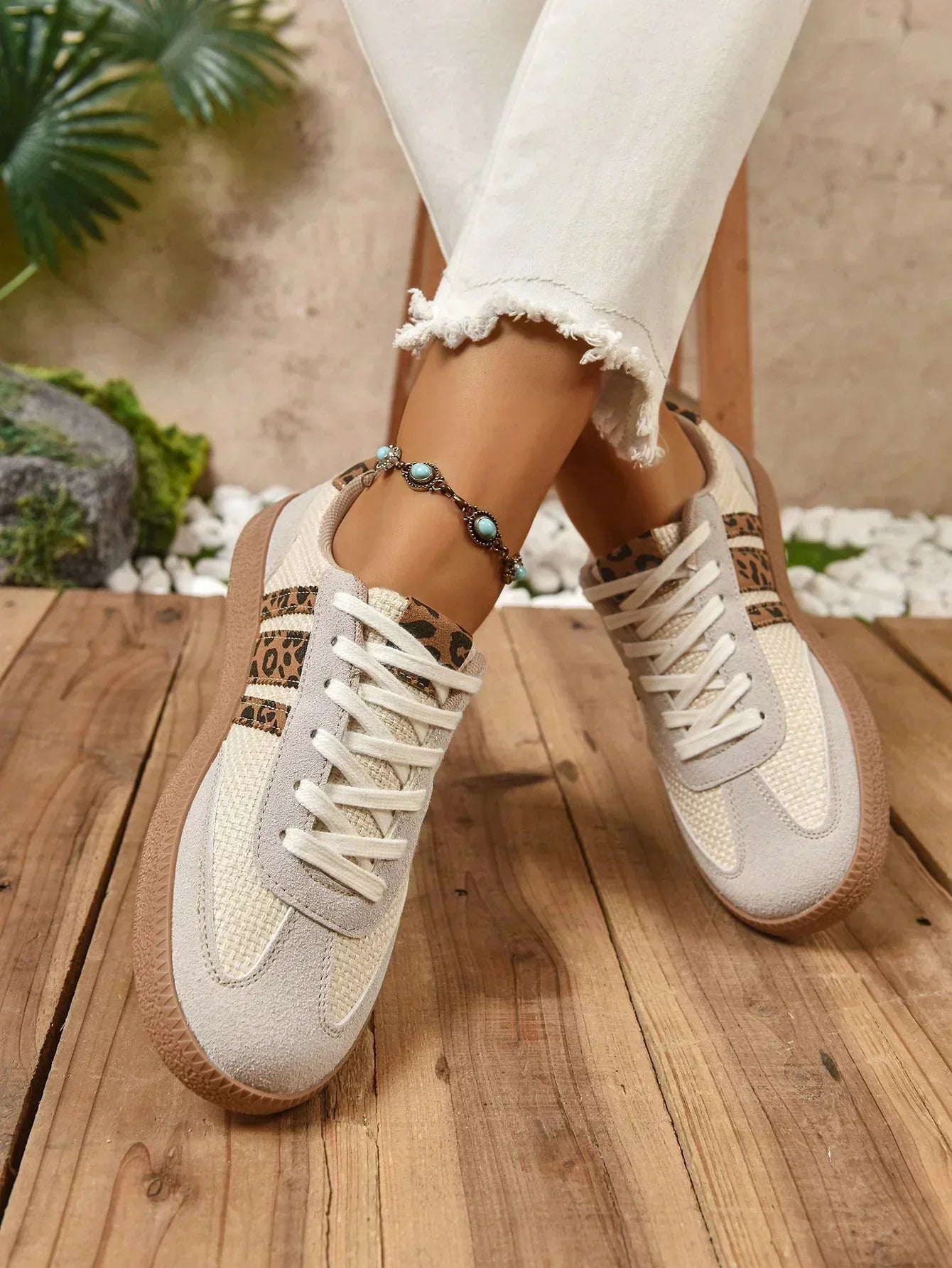 Zapatillas Premium Leopardo