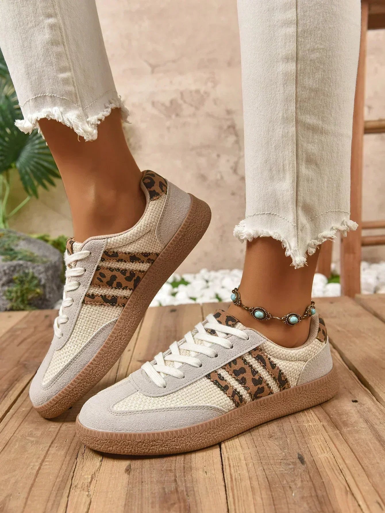 Zapatillas Premium Leopardo